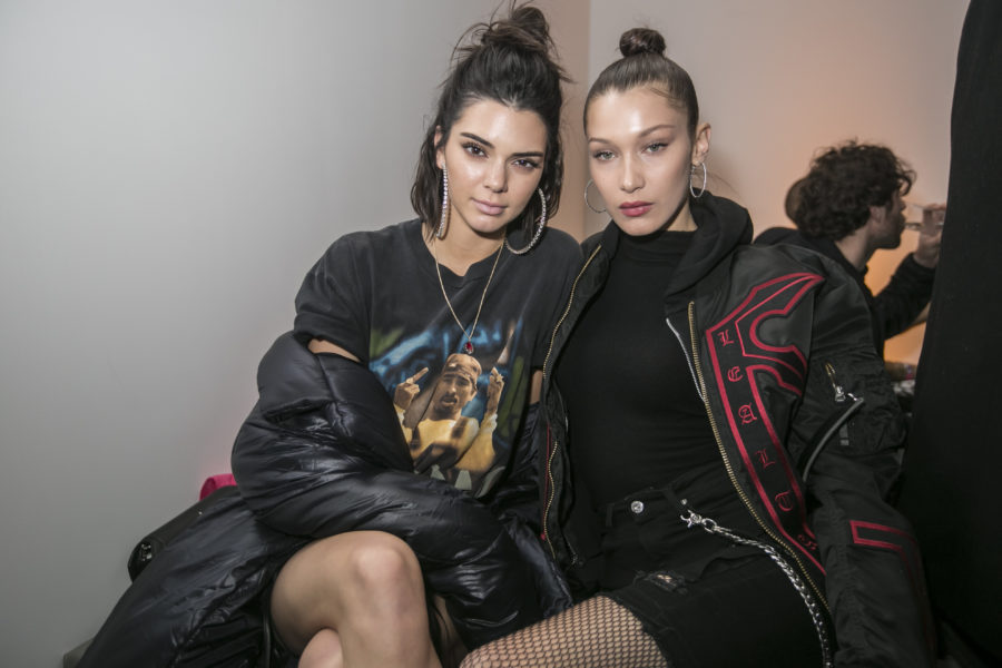 Fendi Glunge Kendall Jenner Bella Hadid