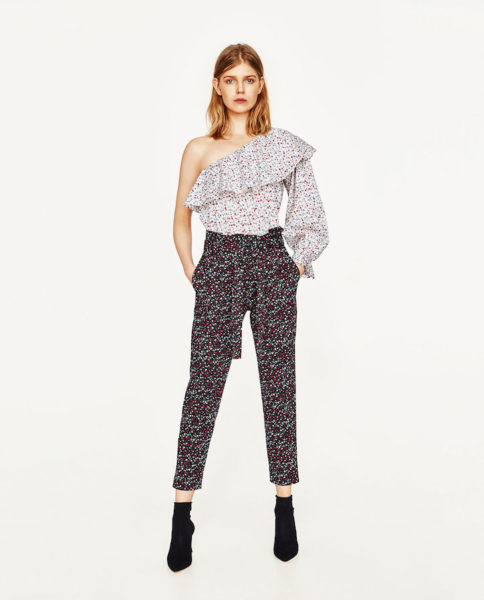 Zara flowers Isabel Marant Modepilot