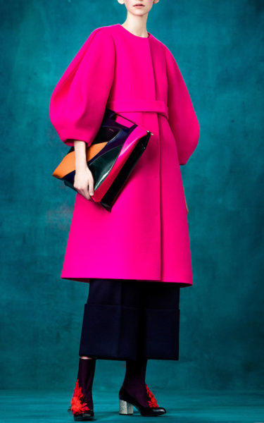 Delpozo Modepilot Mantel Zara Pink