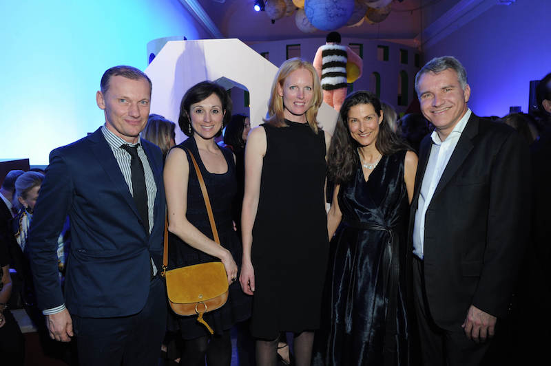 Rudi Kull mit Frau Irina Kull, Elizabeth Herzogin in Bayern, Katja Kleebach, Dr. Daniel Terberger