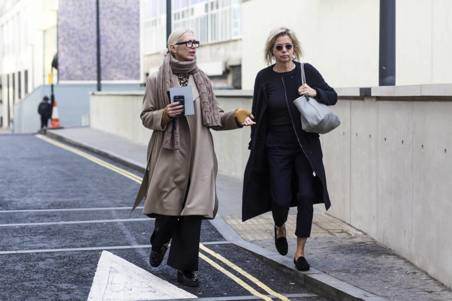 Hamburger unter sich: Christiane Arp (Chefredakteurin, Vogue Deutschland) und Inga Griese (Chefredakteurin, Icon)