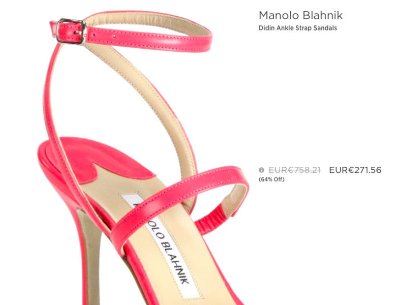 Manolo Blahnik Saks Fifth Modepilot