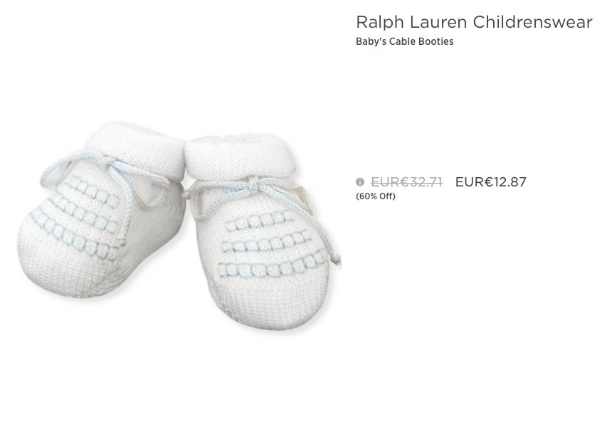 Ralph Lauren Babyschuhe Saks Modepilot