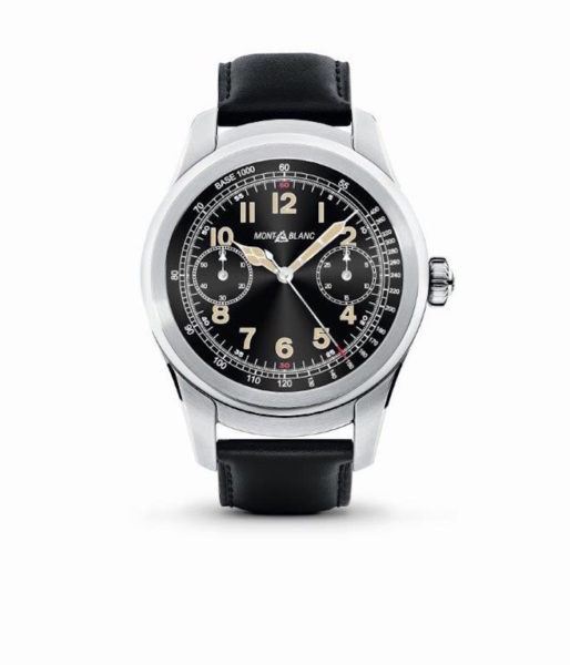 Edelstahl Montblanc Summit Smartwatch Modepilot