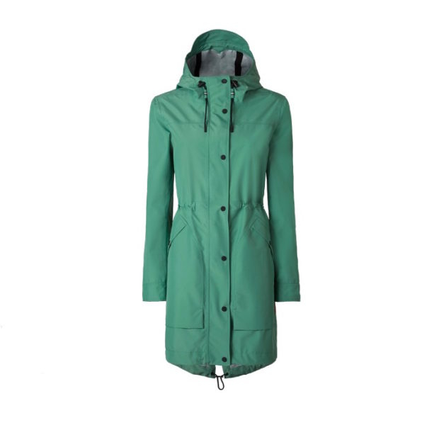Hunter Regenjacke Mint Gruen Modepilot