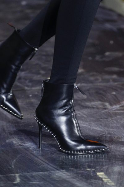 Alexander Wang Booties Stiefelette Leder schwarz Modepilot