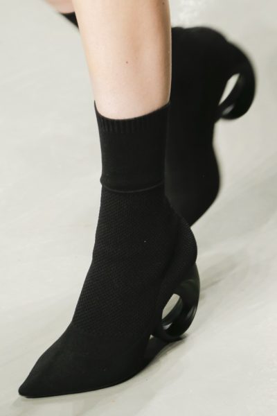 Burberry Runway booties socks Modepilot