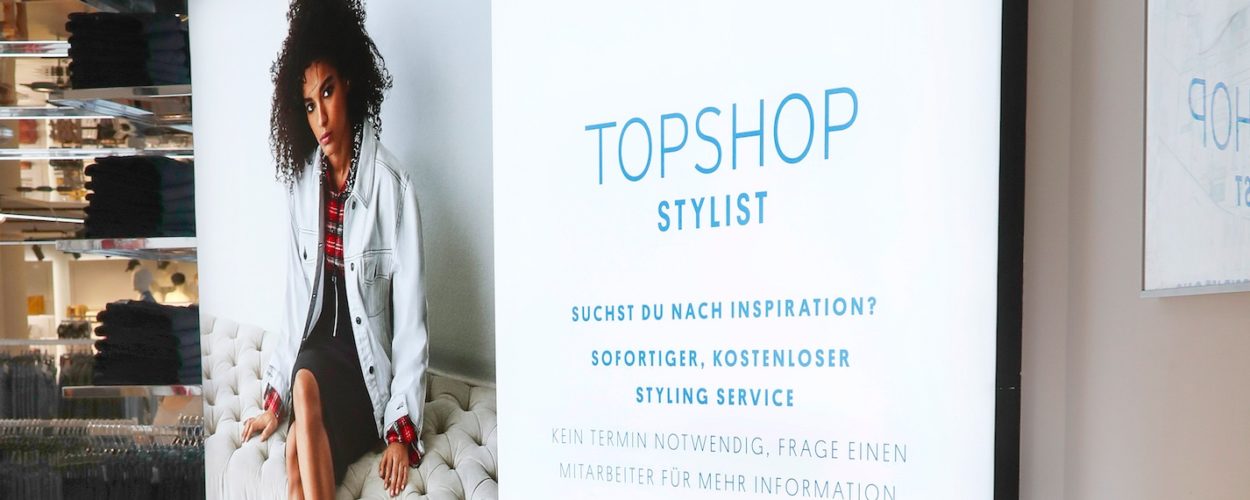 Umsonst-Profistyling bei Topshop