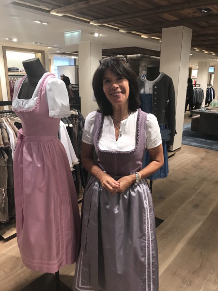 Gabriele Hammerschick Modepilot Dirndl Lodenfrey