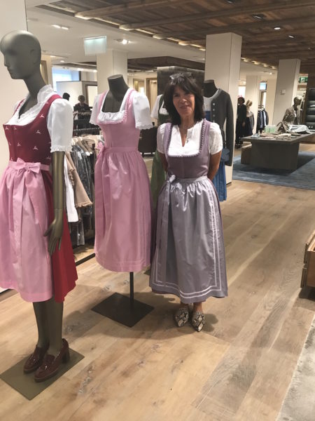 Gabriele Hammerschick Modepilot Dirndl Tracht Lodenfrey