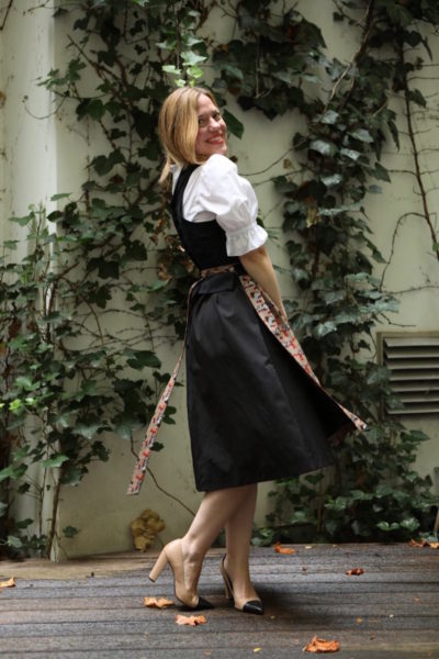 Dirndl Schürze Modepilot Sois Blessed Tiger Druck Hope School