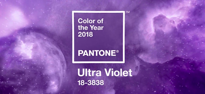Farbe des Jahres Ultra Violet Modepilot Lila Pantone Trendfarbe Sommerfarben