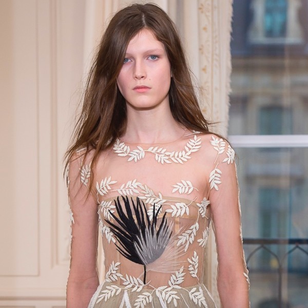 Währenddessen bei der Haute Couture in Paris: Crystal Mesh