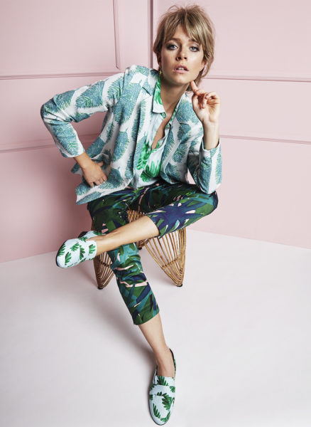 Mix Match prints Fabienne Chapot Modepilot leafs summer 2018