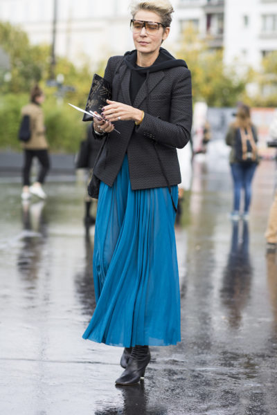 Rose Langenbein bei Haider Ackermann Modepilot Streetstyle