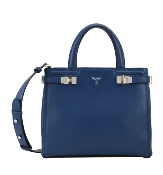 Handtasche Blau Serapian Leder Modepilot 2018 2019