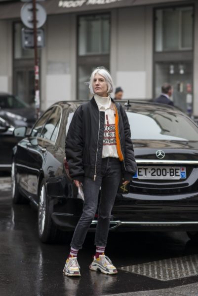 Triple S Street Style Modepilot Balenciaga dicke sneaker