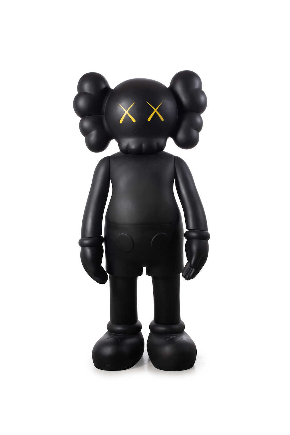 KAWS, 4 Foot Companion (black), 2007, Vinyle peint ©Artcurial