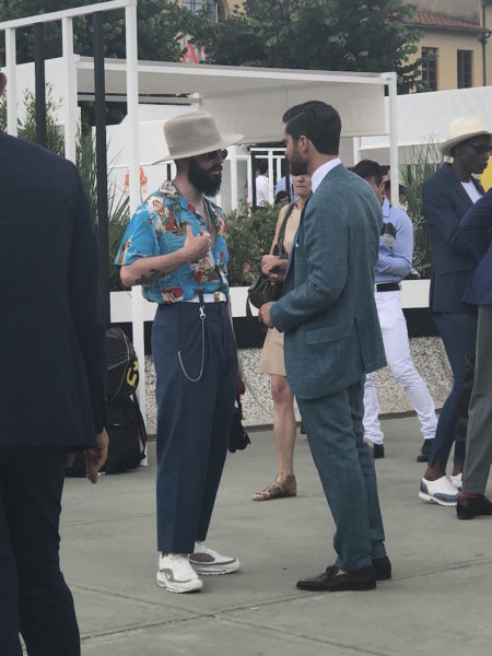 Pitti Uomo peacocks 2018 Modepilot street style