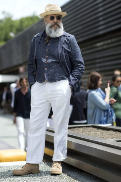 Pitti Uomo Florenz Modepilot Streetstyle