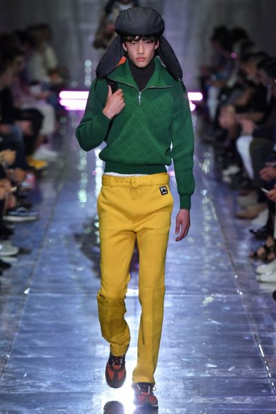 Prada Modepilot 2019 Laufsteg Catwalk Herren men