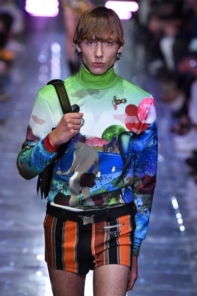 Prada Modepilot 2019 Laufsteg Catwalk Herren men