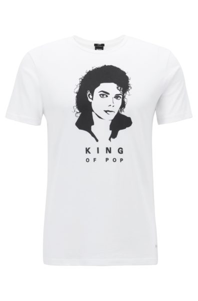Modepilot Michael Jackson Boss T-Shirt Geburtstag