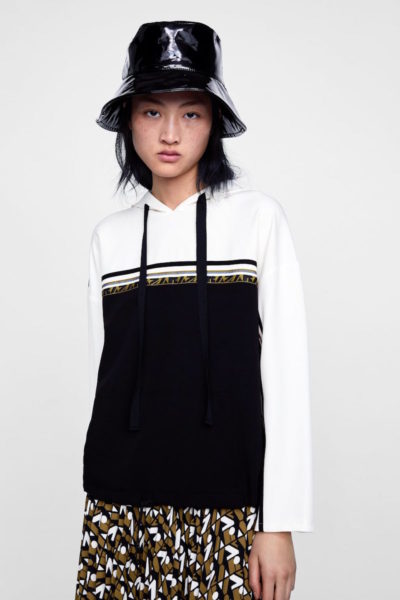 Modepilot Zara Hoodie Logo Schriftzug