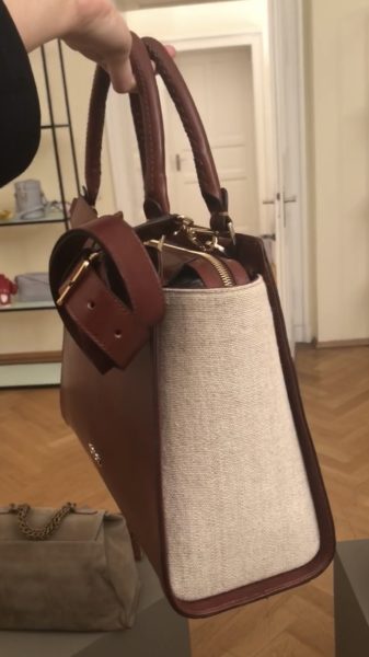 Canvas Leder Tasche Modepilot Roeckl