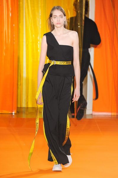 Off-White Industrial belt Catwalk Modepilot