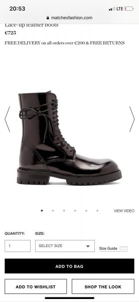 Stiefel Boots Ann Demeulemeester Modepilot