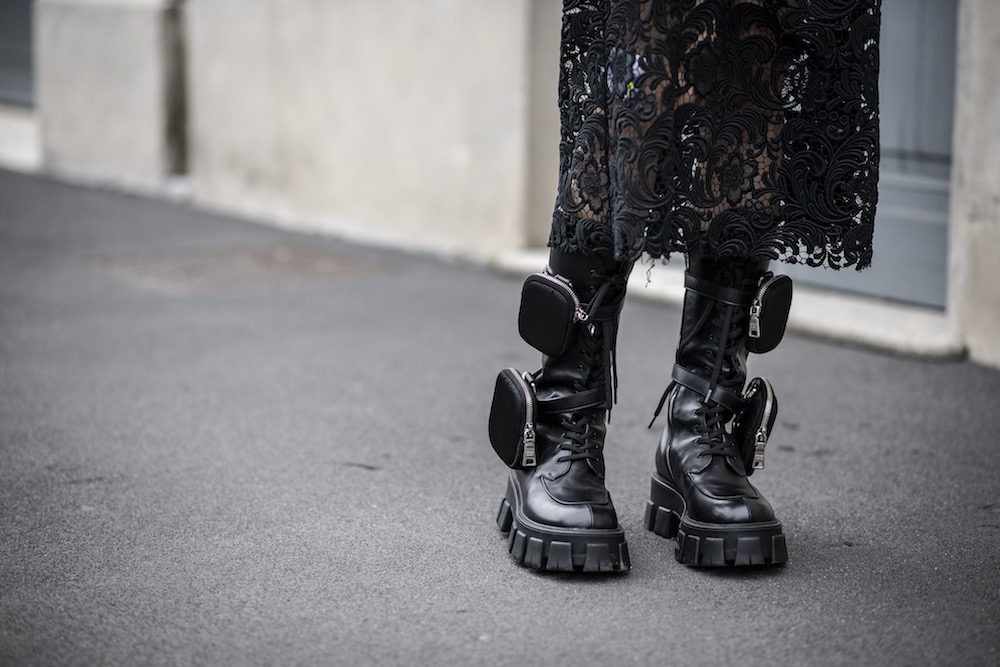 Prada Combat boots