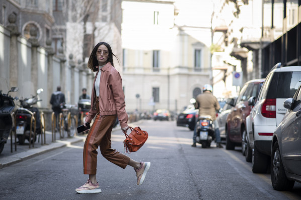 Street Style in Mailand, 2019
