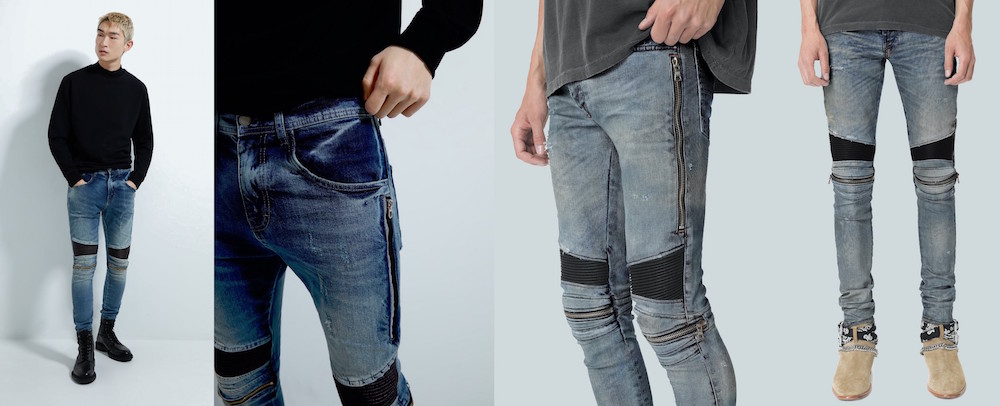 Amiri versus Zara Modepilot