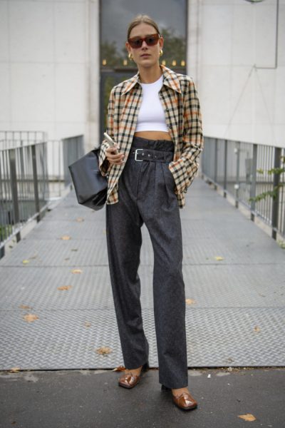 Weite Hosen Street Style Modepilot