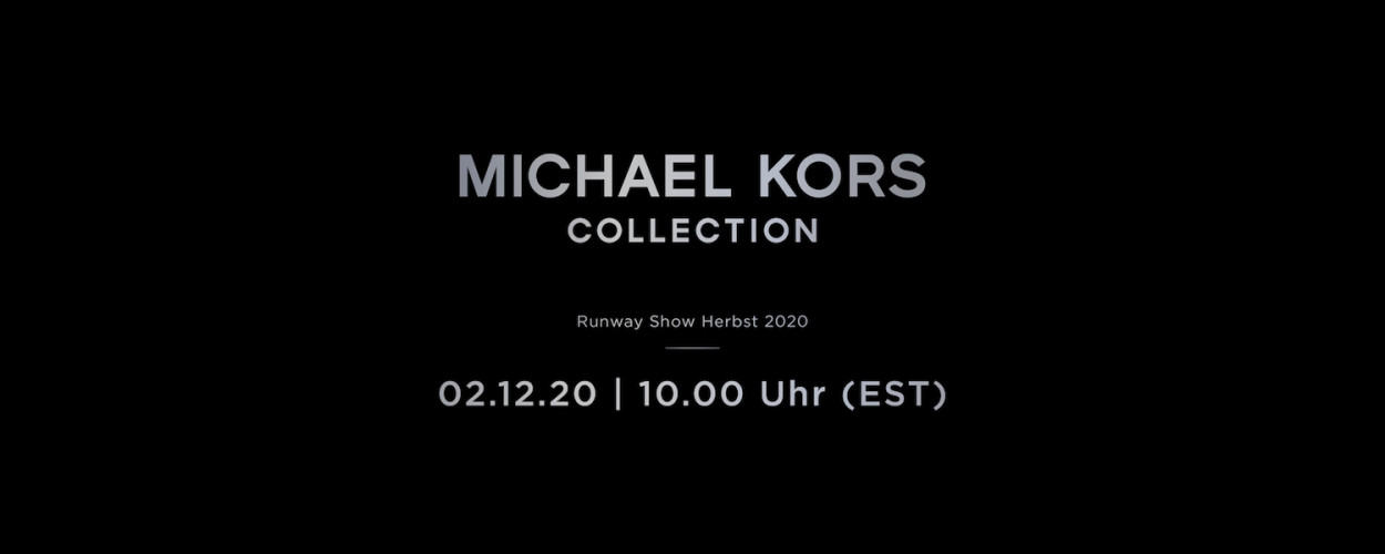 Michael Kors Livestream von der New York Fashion Week