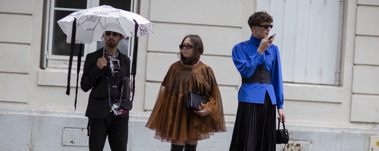 It's fashion week, baby!