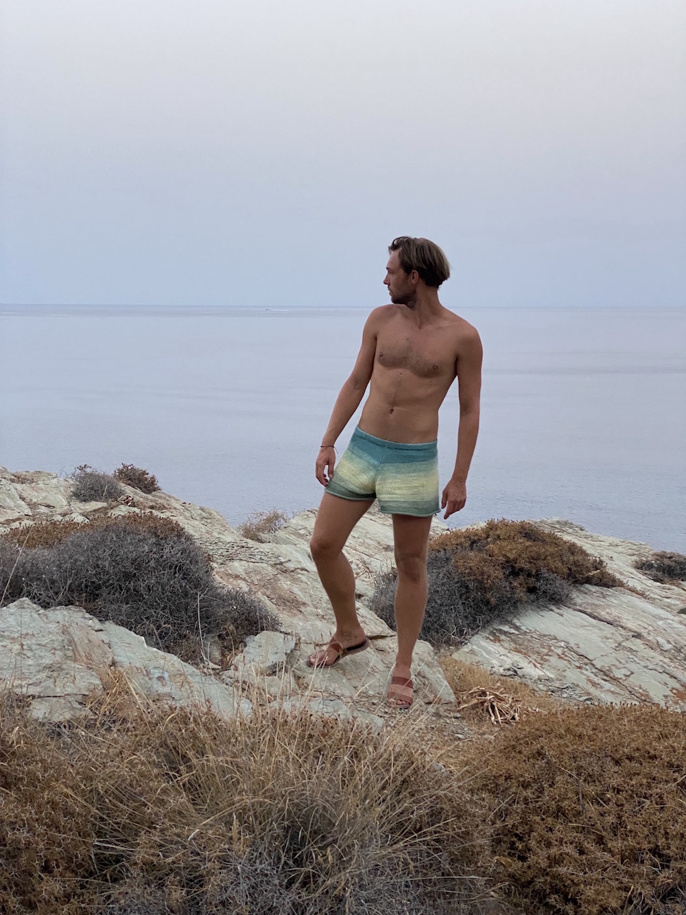 Florian Köhler Strickshorts Modepilot