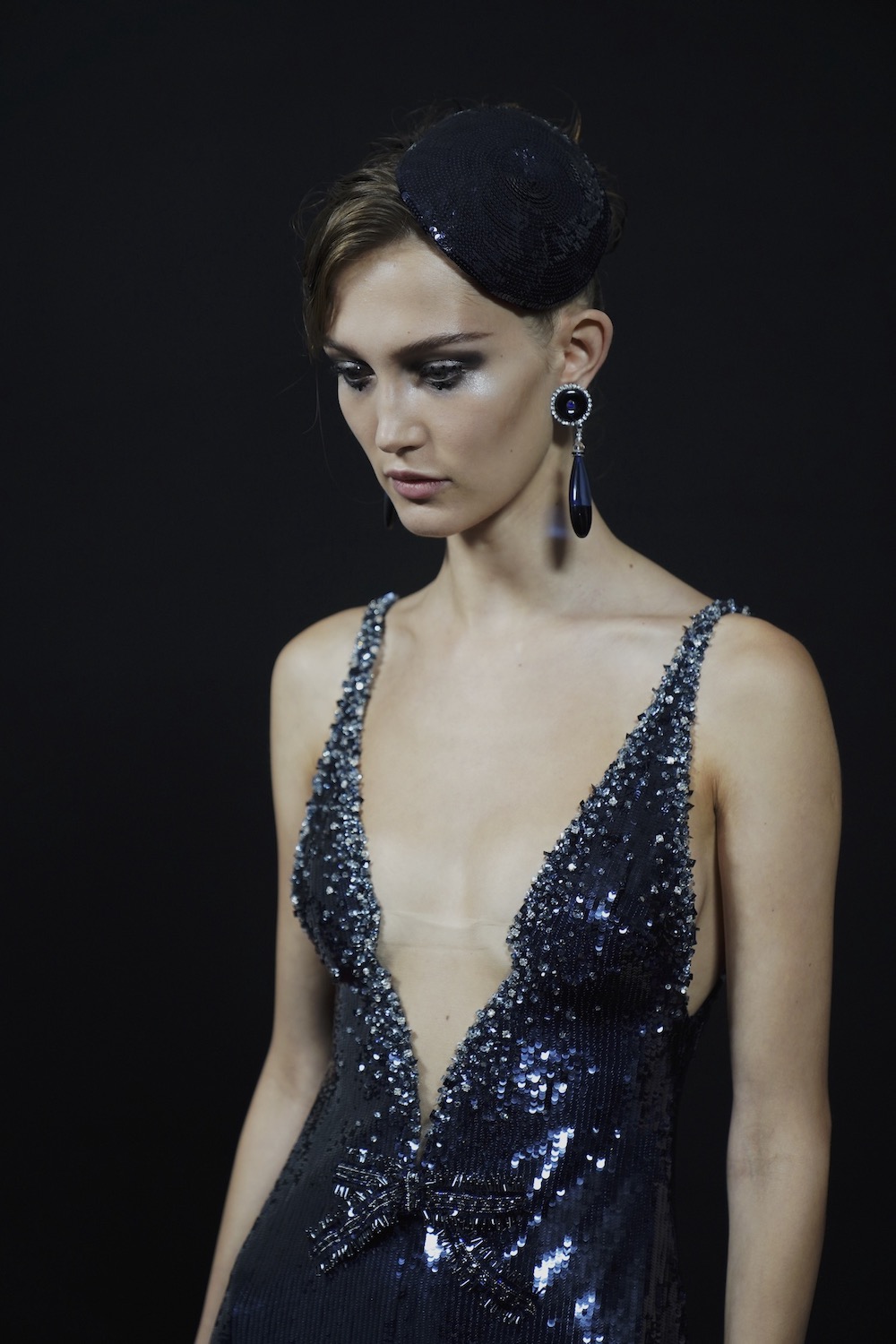 Giorgio Armani Privé Modepilot Backstage Mica