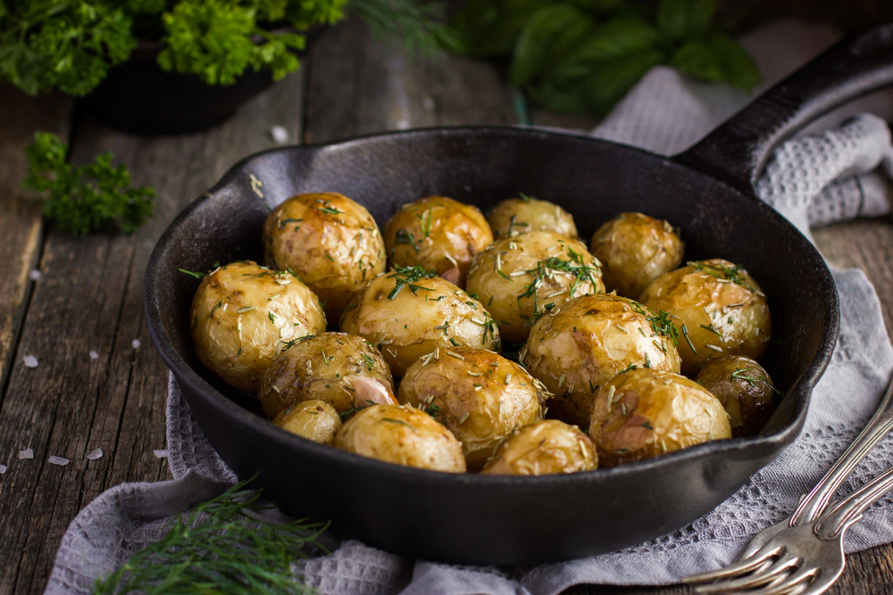 Enthalten auch Spermidin: Kartoffeln