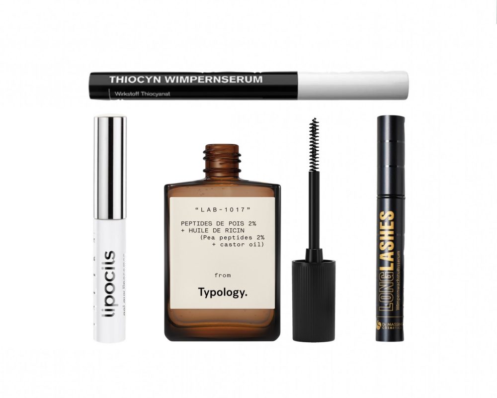 Die besten Wimpernseren auf dem Markt, Typology, Talika Lipocils, Thiocyn, Dr. Massing Long Lashes