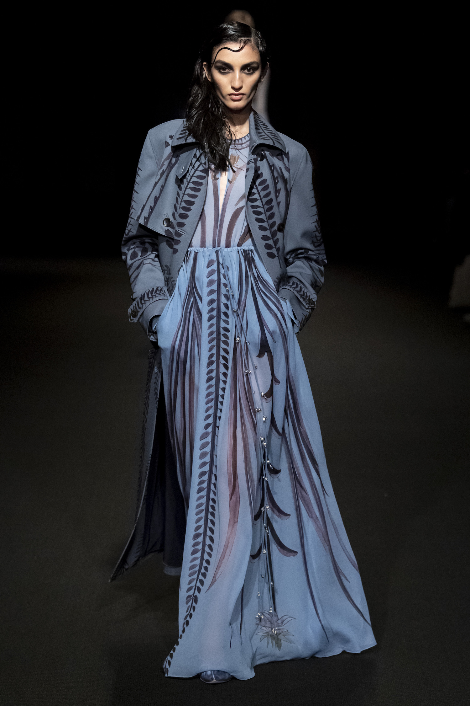 Kleid Mantel Kombination Modepilot New York Fashion Week Looks