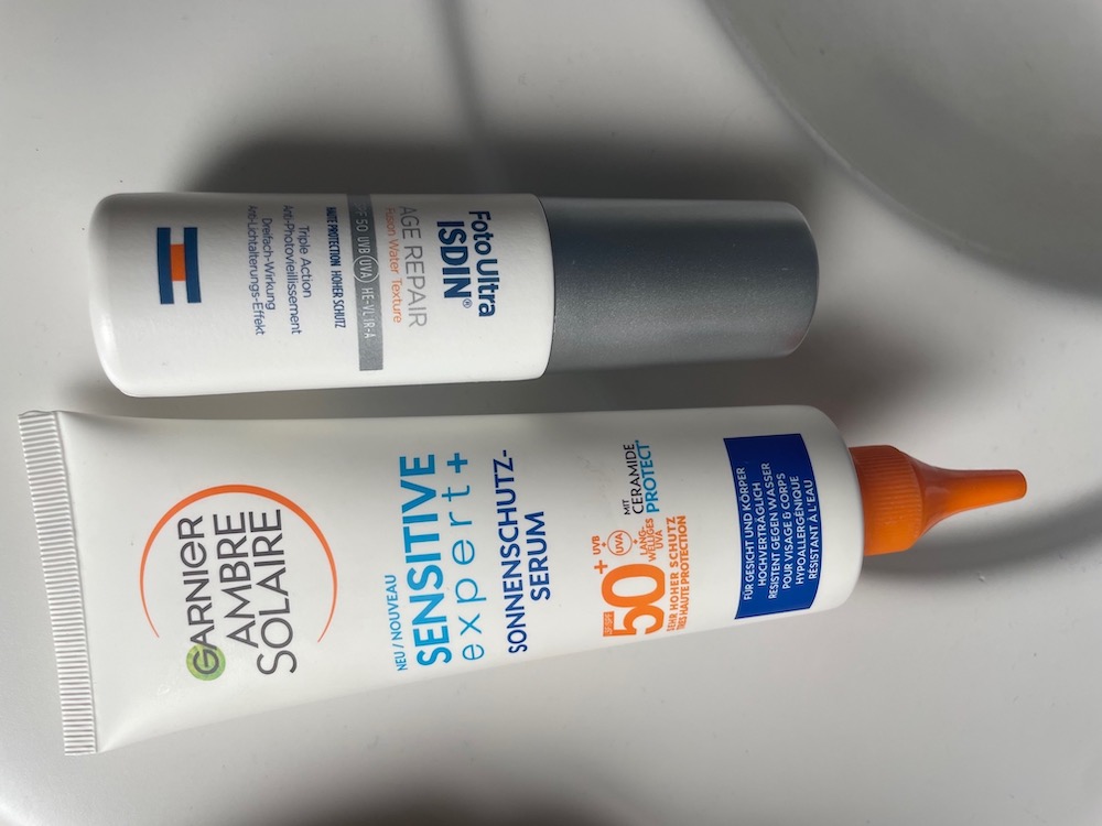 Isdin Garnier Ambre Solaire Sonnenschutz LSF 50