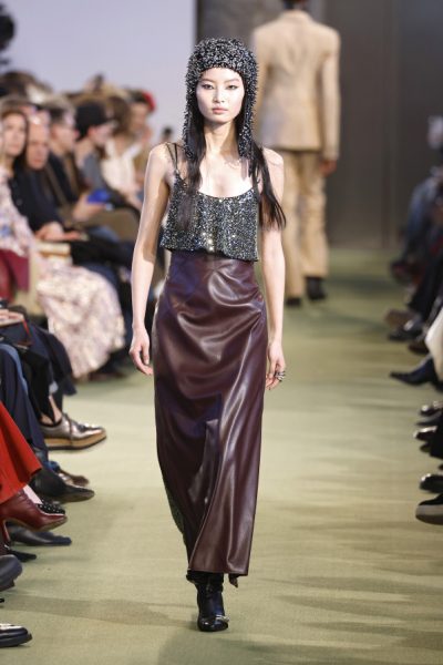 Modetrends 2025 Lederkleid Modepilot