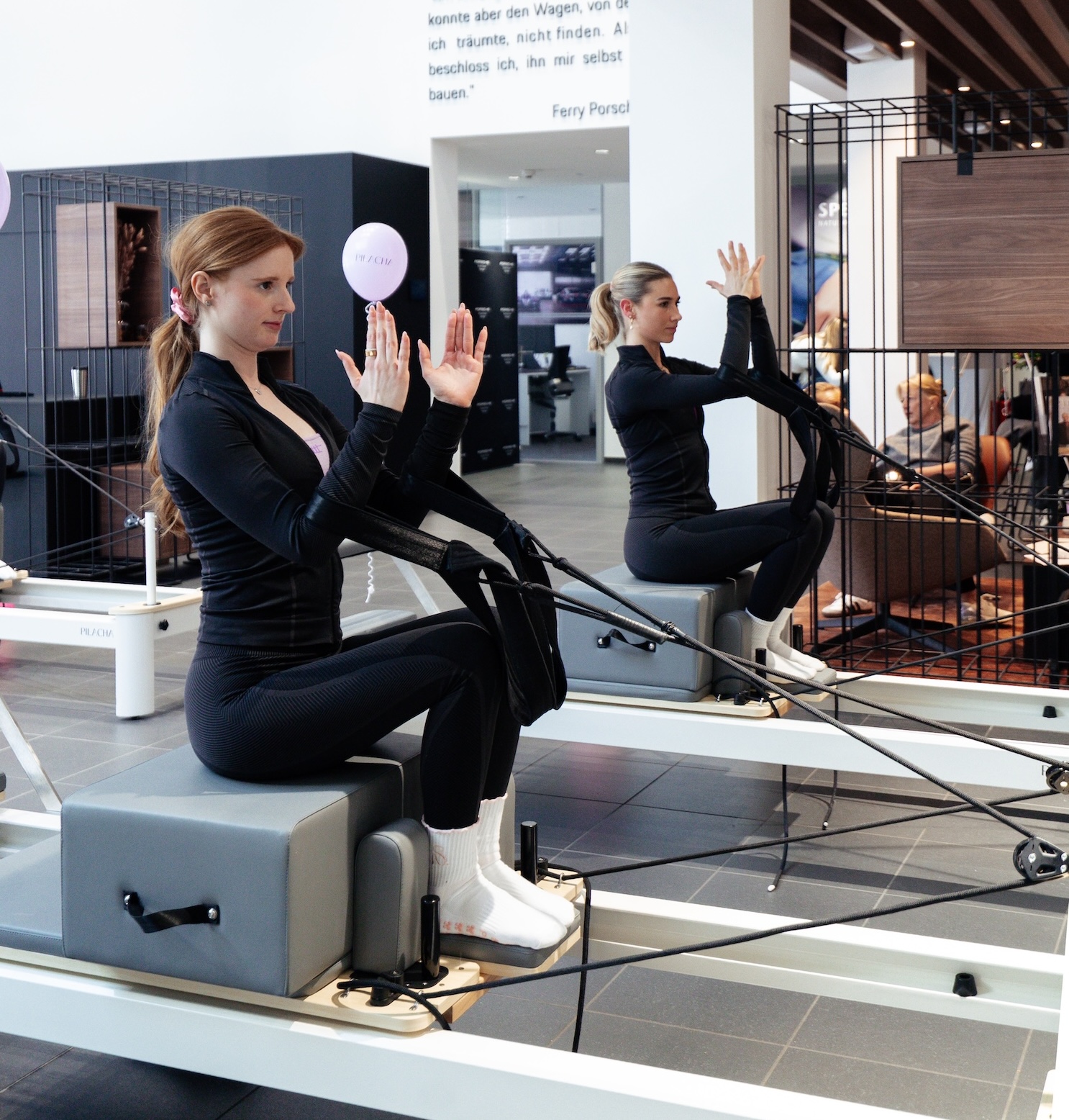 Reformer-Pilates Modepilot Porsche